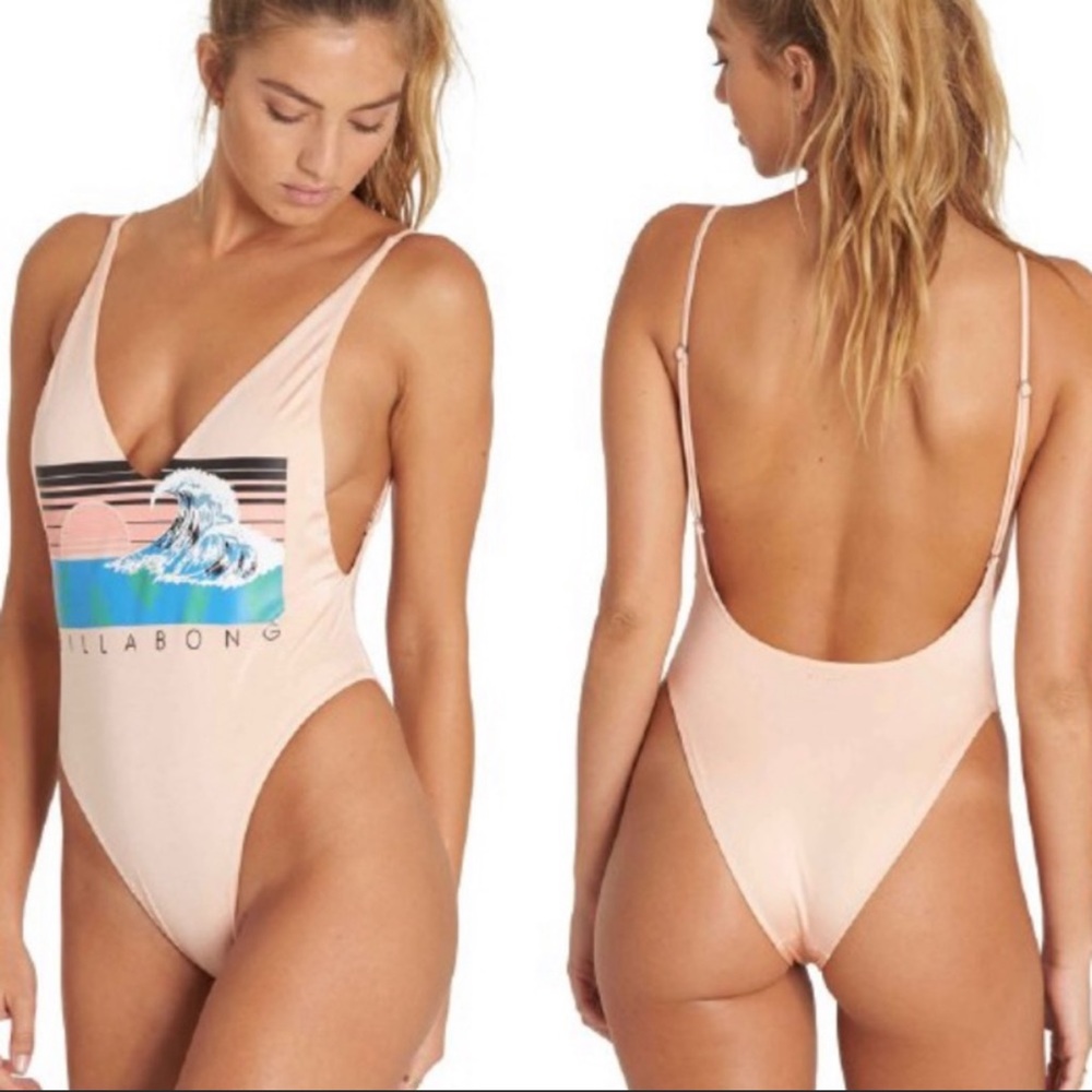 BRAND NEW Billabong Back When One Piece Swim Suit